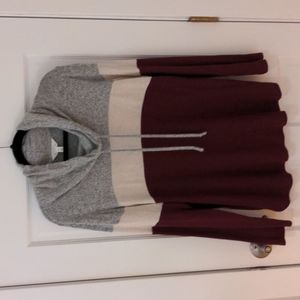 Color block sweater